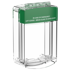 För utanpåliggande knapp